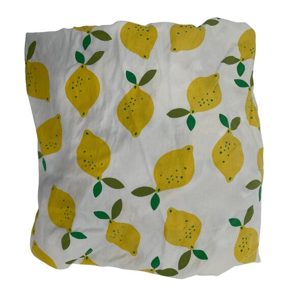HANNA ANDERSSON HOME Crib Fitted Sheet Lemons Hanna Home Baby Infant Nursery - Picture 1 of 12